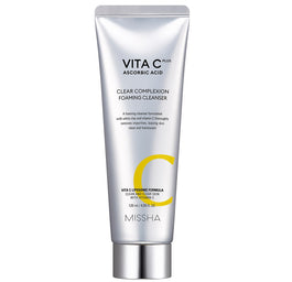 Missha Vita C Plus Clear Complexion Foaming Cleanser oczyszczająca pianka do twarzy z witaminą C 120ml