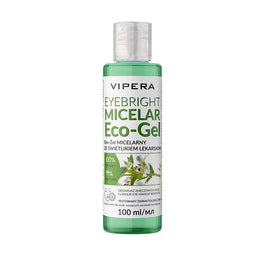 Vipera Eyebright Micelar Eco-Gel eko-żel micelarny ze świetlikiem lekarskim do demakijażu zmęczonych oczu 100ml
