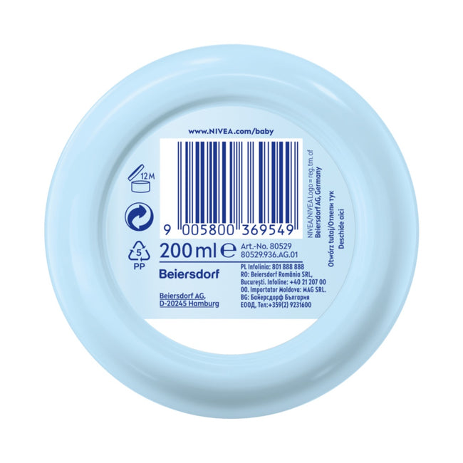 Nivea Baby krem pielęgnacyjny do twarzy i ciała 200ml