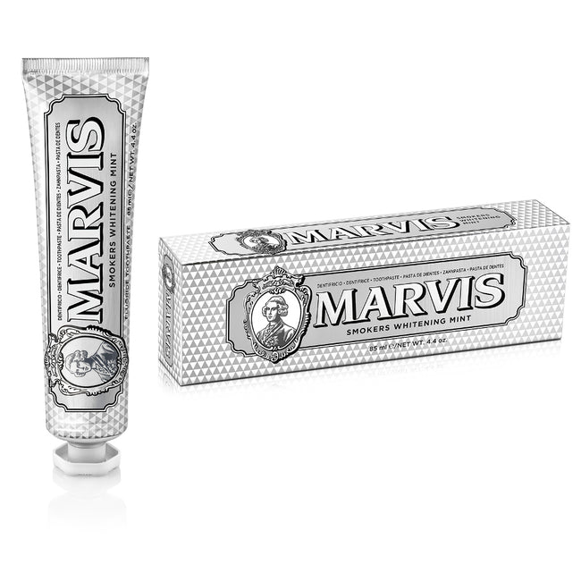 MARVIS Smokers Whitening Mint Toothpaste wybielająca pasta do zębów dla palaczy 85ml