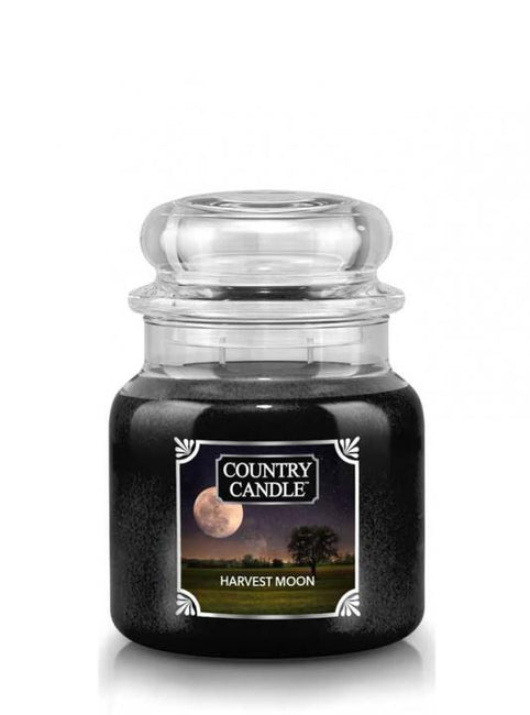Country Candle Średnia świeca zapachowa z dwoma knotami Harvest Moon 453g