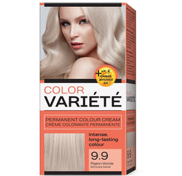 Chantal Variete Color Permanent Colour Cream farba trwale koloryzująca 9.9 Blond Gołębi 110g