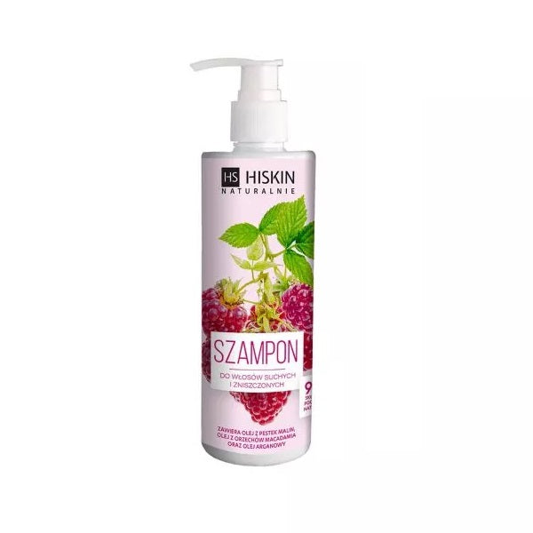 HiSkin Naturalnie szampon do włosów suchych i zniszczonych 300ml