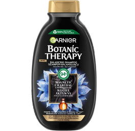 Garnier Botanic Therapy szampon balansujący do przetłuszczających się włosów i suchej skóry głowy Węgiel Aktywny i Olej z Czarnuszki 400ml