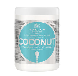 Kallos KJMN Coconut Nutritive-Hair Strengthening Mask odżywczo-wzmacniająca maska do włosów 1000ml