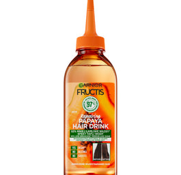 Garnier Fructis Hair Drink Papaya błyskawiczna odżywka lamellarna w płynie do włosów zniszczonych 200ml