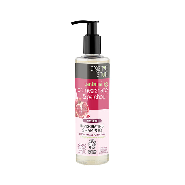 Organic Shop Natural Invigorating Shampoo orzeźwiający szampon do włosów Pomegranate & Patchouli 280ml