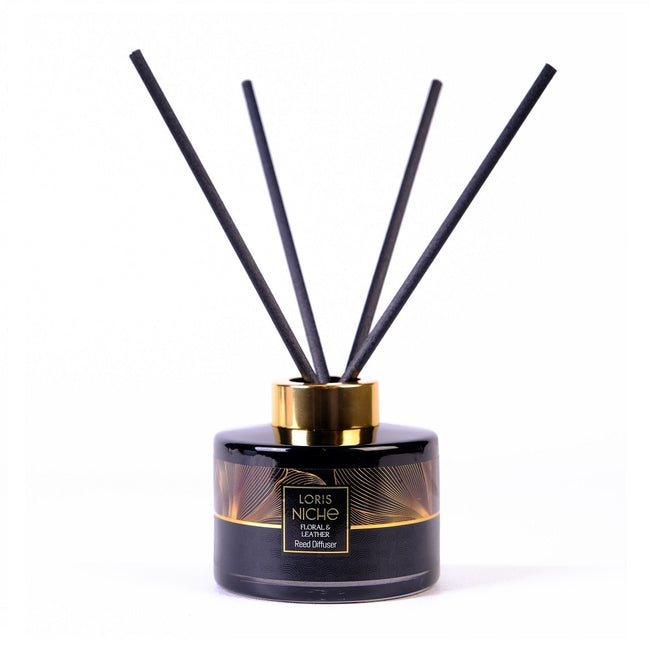 LORIS Niche Reed Diffuser dyfuzor zapachowy z patyczkami Floral & Leather 150ml