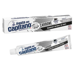 Pasta del Capitano Carbone wybielająca pasta do zębów z węglem aktywnym 75ml