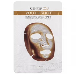 SunewMed+ Youth Shot Renewing Glow Mask rozświetlająca maska w płachcie 25g