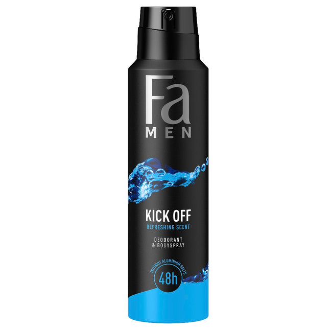 Fa Men Kick Off 48h dezodorant w sprayu o odświeżającym zapachu 150ml
