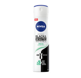 Nivea Black&White Invisible Fresh antyperspirant spray 150ml