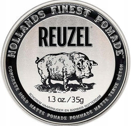 Reuzel Hollands Finest Pomade Concrete Hold Matte matująca pomada do włosów na bazie wody 35g