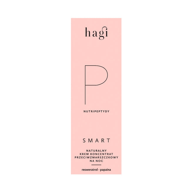 Hagi Smart P naturalny krem-koncentrat przeciwzmarszczkowy na noc 50ml