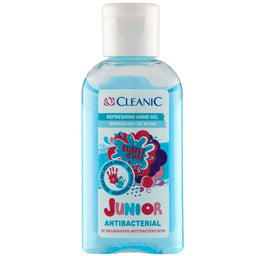 CLEANIC Junior Antibacterial Refreshing Hand Gel odświeżający żel do rąk dla dzieci Bubble Gum 50ml