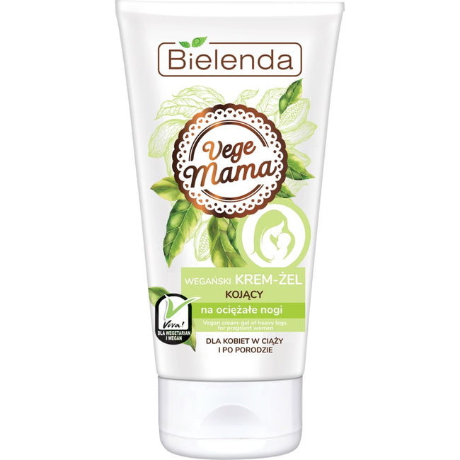 Bielenda Vege Mama wegański kojący krem-żel na ociężałe nogi 125ml
