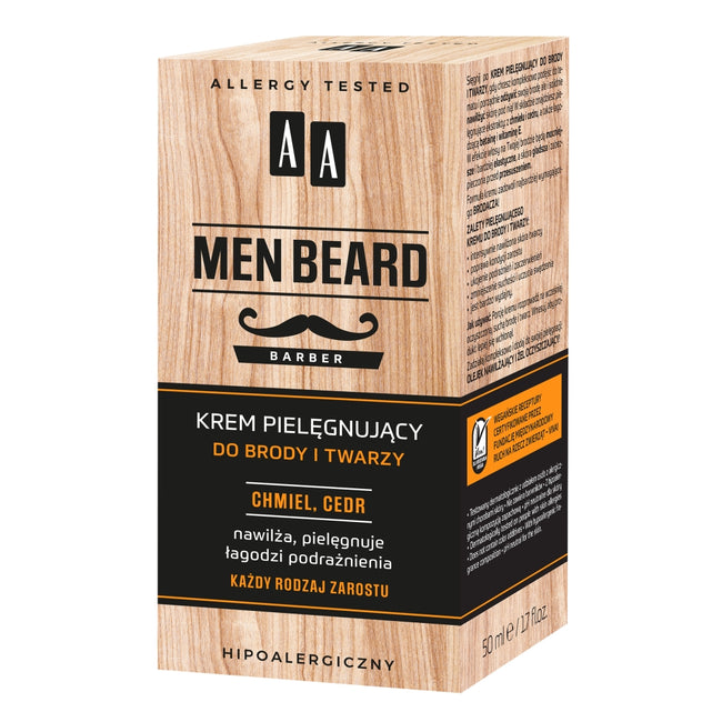 AA Men Beard krem pielęgnujący do brody i twarzy 50ml