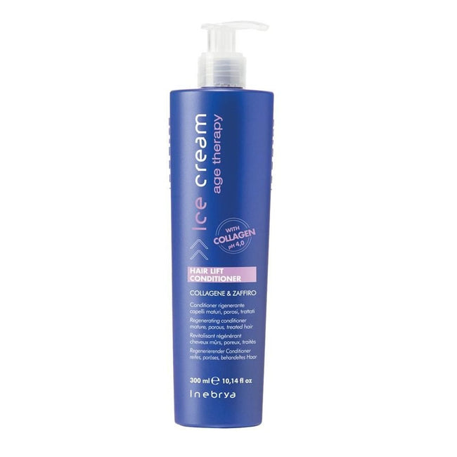 Inebrya Ice Cream Age Therapy Hair Lift Conditioner regenerująca odżywka do włosów dojrzałych o porowatej strukturze 300ml