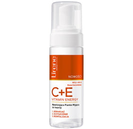 Lirene C+E Vitamin Energy nawilżająca pianka myjąca do twarzy 150ml