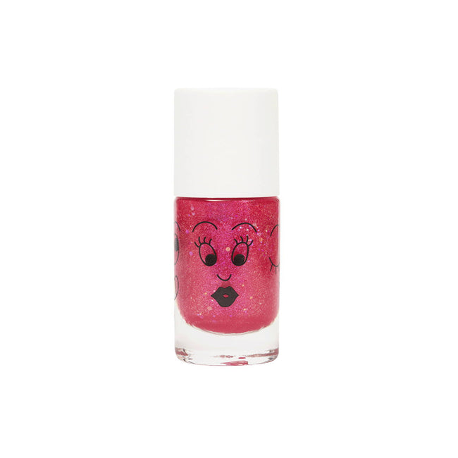 Nailmatic Kids Nail Polish Sissi lakier do paznokci dla dzieci z brokatem Różowy 8ml