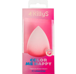 KillyS Color Me Happy gąbeczka 3D do makijażu Brzoskwiniowa