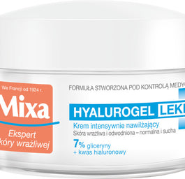 MIXA Hyalurogel lekki krem intensywnie nawilżający 50ml
