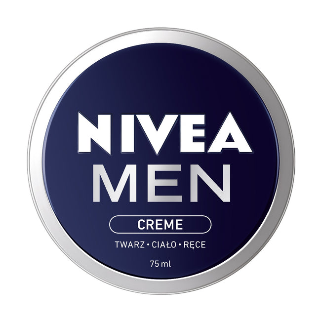 Nivea Men Get Protected zestaw Protect & Care żel pod prysznic 3w1 250ml + Protect & Care antyperspirant w kulce 50ml + Men Creme krem do ciała i twarzy 75ml