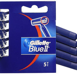 Gillette Blue II jednorazowe maszynki do golenia dla mężczyzn 5szt
