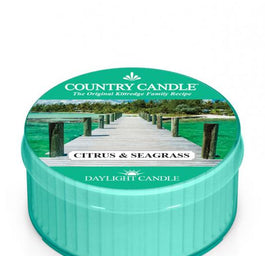Country Candle Daylight świeczka zapachowa Citrus & Seagrass 35g