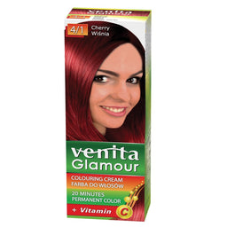 Venita Glamour farba do włosów 4/1 Wiśnia