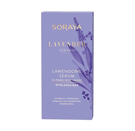 Soraya Lavender Essence lawendowe serum wygładzające na twarz szyję i dekolt 30ml