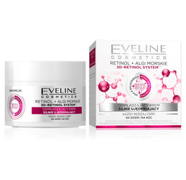 Eveline Cosmetics Retinol+ Algi Morskie odmładzający krem silnie ujędrniający dzień/noc  50ml