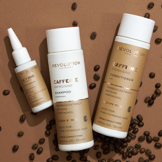 Revolution Haircare Caffeine Energising Shampoo energetyzujący szampon do włosów cienkich 250ml