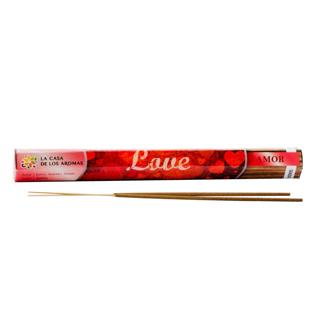 La Casa de los Aromas Incense kadzidła zapachowe Amor 6x20szt.
