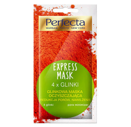 Perfecta Express Mask glinkowa maska oczyszczająca Redukcja porów & Nawilżanie 8ml