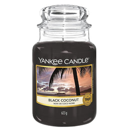 Yankee Candle Świeca zapachowa duży słój Black Coconut 623g