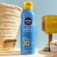 Nivea Sun Protect & Dry Touch odświeżająca mgiełka do opalania SPF30 200ml