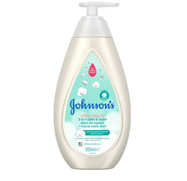 Johnson & Johnson Johnson's Cotton Touch płyn do kąpieli i mycia ciała 2w1 500ml