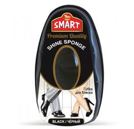 Smart Gąbka nabłyszczająca do obuwia Czarna 8ml