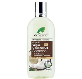 Dr.Organic Virgin Coconut Oil Shampoo odświeżająco-regenerujący szampon do włosów kręconych i grubych 265ml