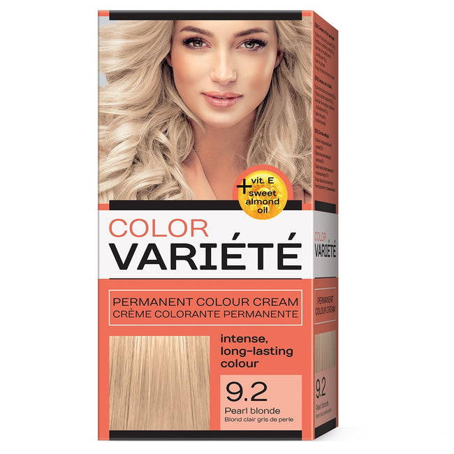 Chantal Variete Color Permanent Colour Cream farba trwale koloryzująca 9.2 Perłowy Blond 110g