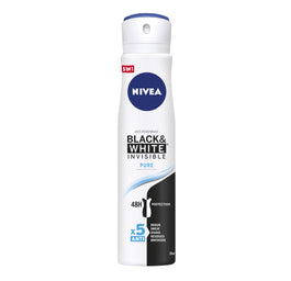 Nivea Black&White Invisible Pure antyperspirant spray 250ml