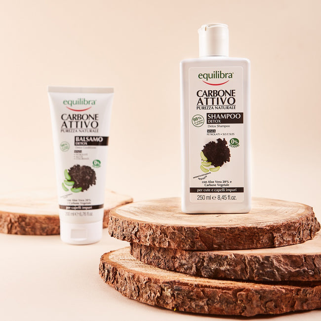 Equilibra Carbo Detox Shampoo szampon oczyszczający z aktywnym węglem 250ml