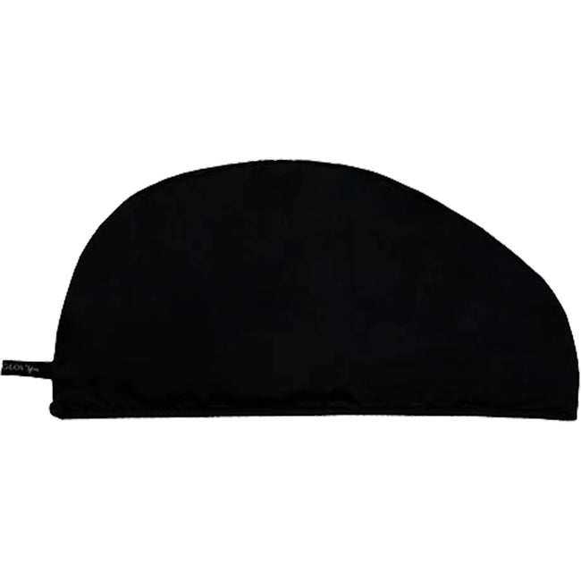Glov Satin Towel Wrap dwustronny turban satynowy do włosów Black