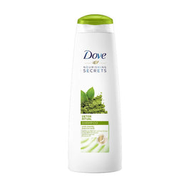 Dove Nourishing Secrets Detox Ritual Shampoo oczyszczający szampon do włosów Matcha & Rice Milk 400ml