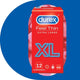Durex Feel Thin Extra Large XL prezerwatywy lateksowe 12 szt