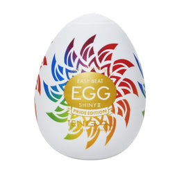 TENGA Egg Shiny II jednorazowy masturbator w kształcie jajka Pride Edition
