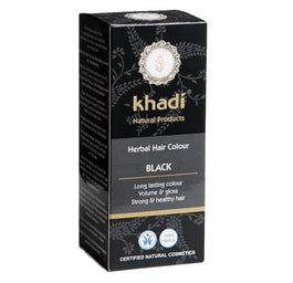 Khadi Herbal Hair Colour henna do włosów Czarny 100g