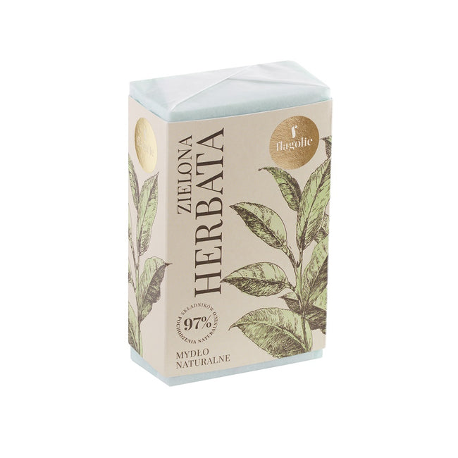 Flagolie Mydło naturalne Zielona Herbata 195g