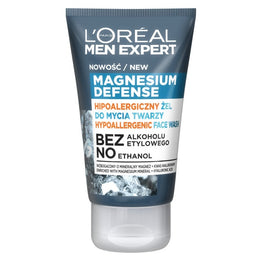 L'Oreal Paris Men Expert Magnesium Defense hipoalergiczny żel do mycia twarzy 100ml